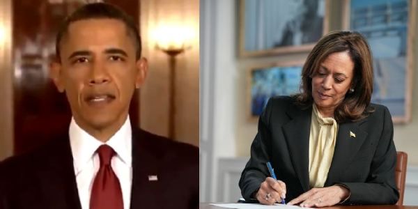 Former President Barack Obama endorsed Kamala Harris in her presidential bid