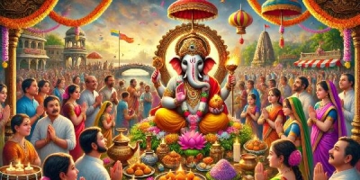 pooja programs to be performed on the day of Lord Ganesha's immersion