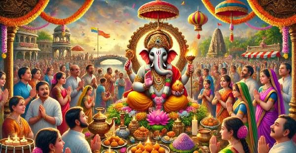 pooja programs to be performed on the day of Lord Ganesha's immersion