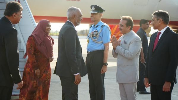 Muizzu arrives in India for official visit