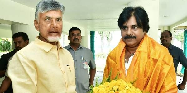 Pawan Kalyan meet with Chandrababu